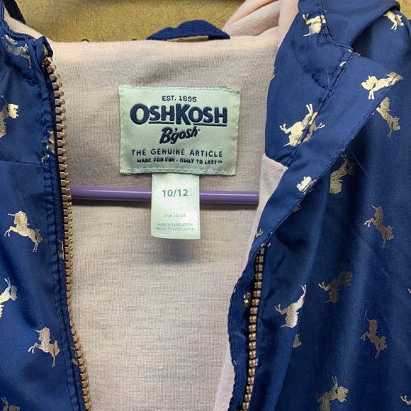 Osh Kosh B’Gosh Polyester Jacket Size 10/12 - Picture 6 of 11